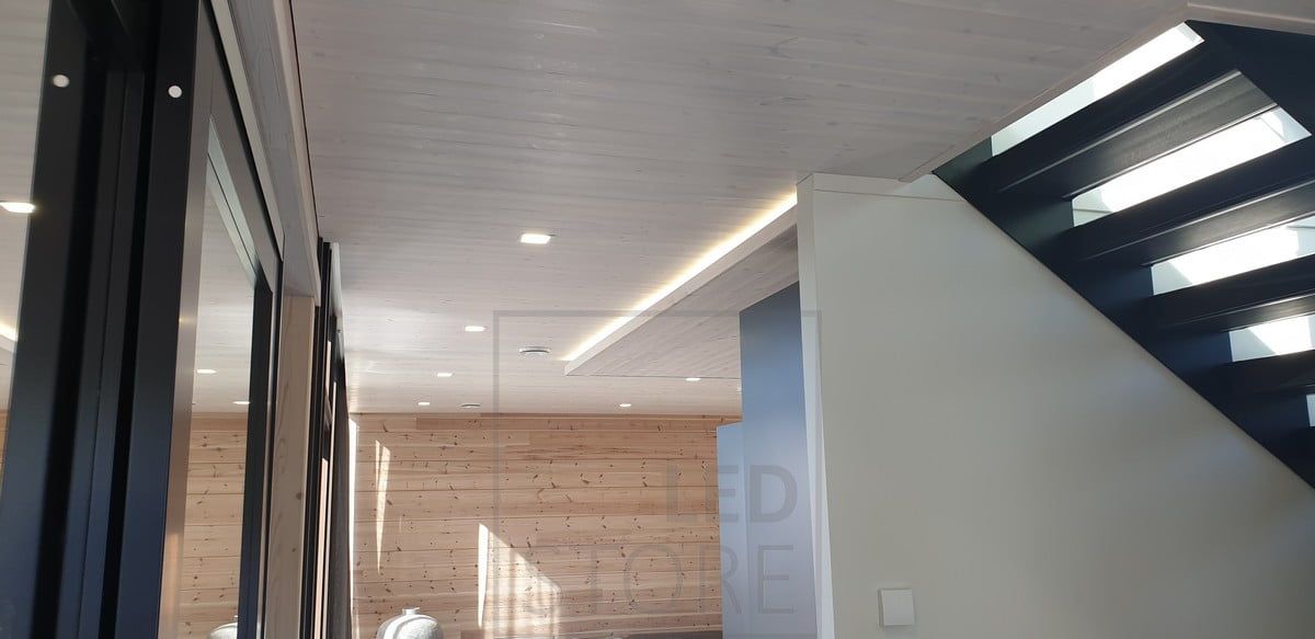 Indirect light and panel luminaires.